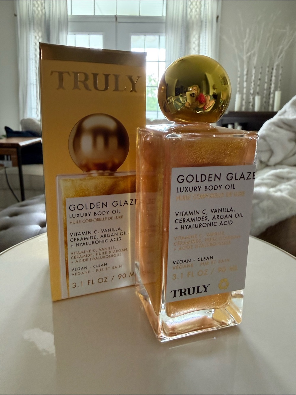 TRULY Golden Glaze Luxury Body Oil - Gold